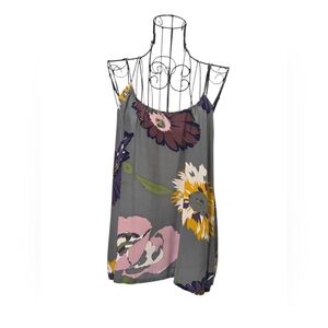 Tucker Gray Floral Camisole Top